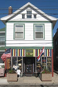 Photo of the Storefront of the Stone Soup Cafe on Xenia Ave in Dayton OH