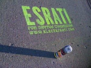 Spray Chalk Tagging the message