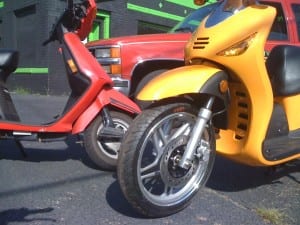 Comparing wheel sizes