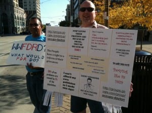 #occupyDayton sign that has it all