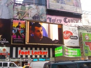 NYC and Times Square looks like a madhouse of outdoor