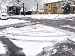 Snow removal mission accomplished, City of Dayton, side streets