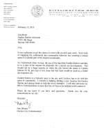 Image of Whaley letter on Gardent Station