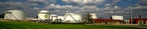 Photo of BP fuel farm on Brandt Pike in Dayton Ohio