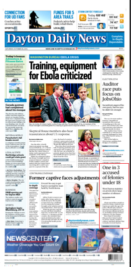 Front page image grab of front page