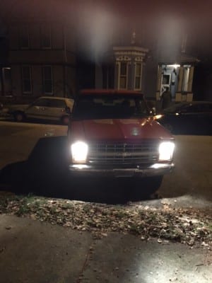 Branden Crouch driver of the one man demoltion derby