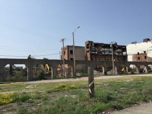 Demolition of old DP&L Steam plant at Webster and E. Third St