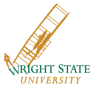 The new wright state logo not done by YorkBranding or Push Inc showing Wright State leadership under Dr. David Hopkins