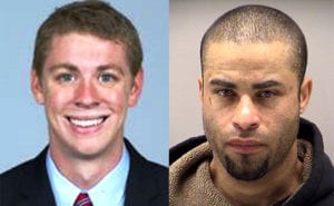 Brock Turner left, Eric right. Two criminals, two different outcomes. Mugshots