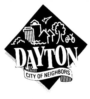 Dayton city of neighbors logo