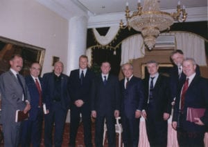 Dr. Baguirov Sr. with Dolph Lungren