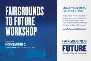 Fairgrounds to Future meeting notice