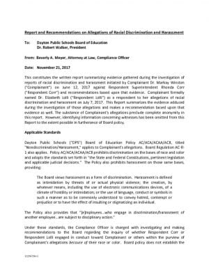 thumbnail of Report and Recommendations – B. Meyer – 11.21.17