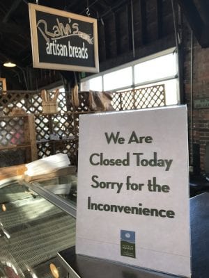 Rahn's Artisan Breads closed by the health department