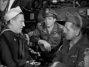 Harold Russell with his two actor buddies in "Best years of our lives"
