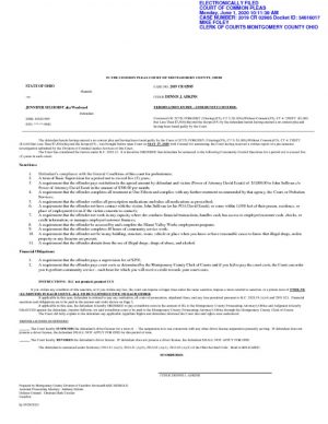 thumbnail of Jennifer Selhorst Community Control order