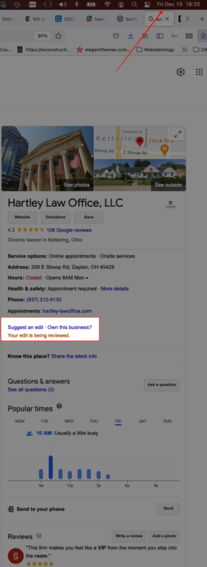 Aaron Hartley is still open for business