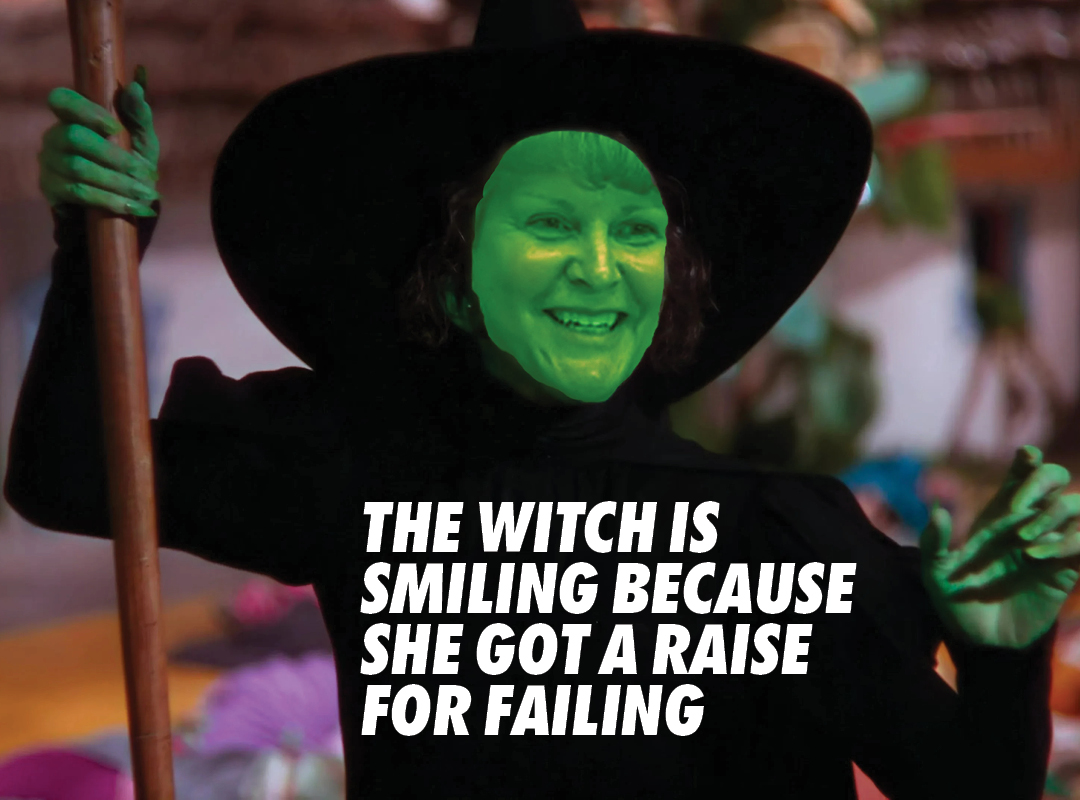 lolli the witch Superintendent Elizabeth Lolli is smiling because she got a retroactive raise in a meeting where the public couldn't comment