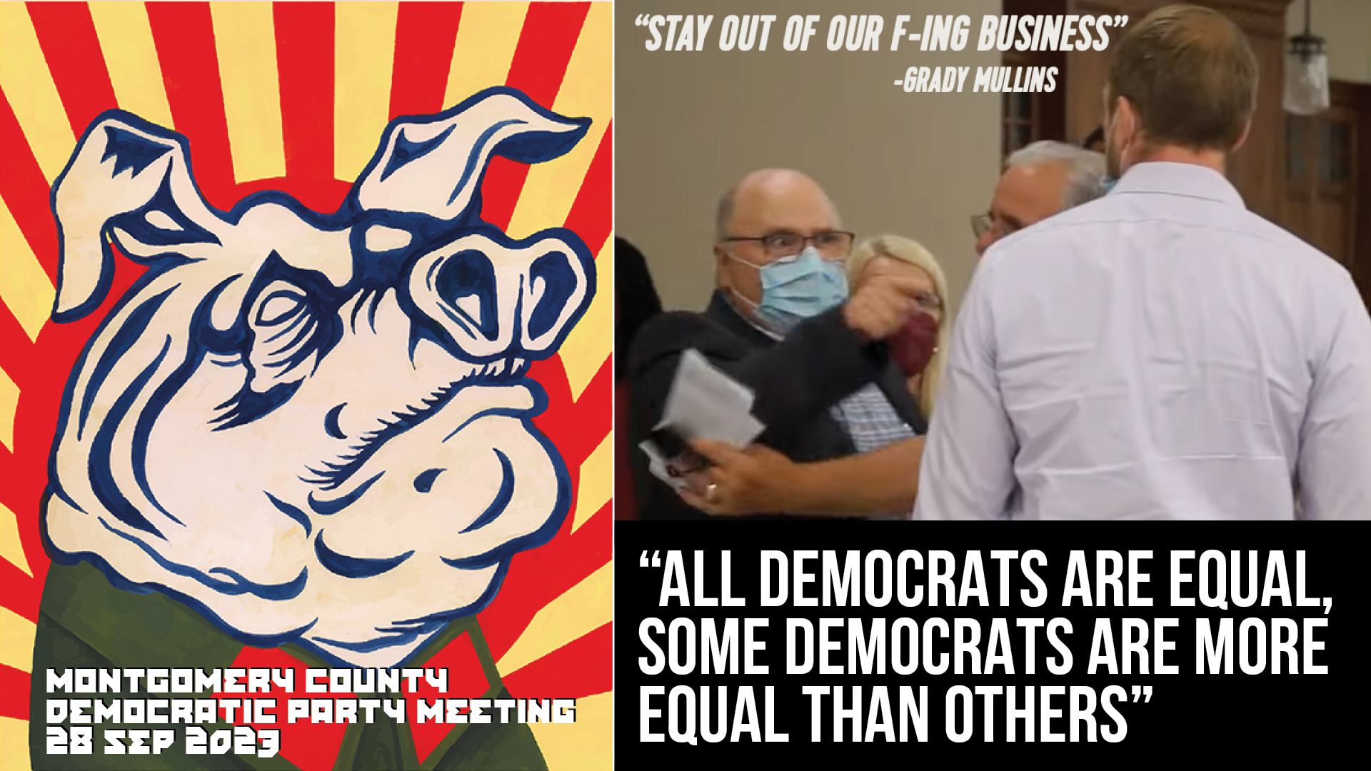 Dem Party endorsement meeting The endorsement process of the Montgomery County Democratic Party