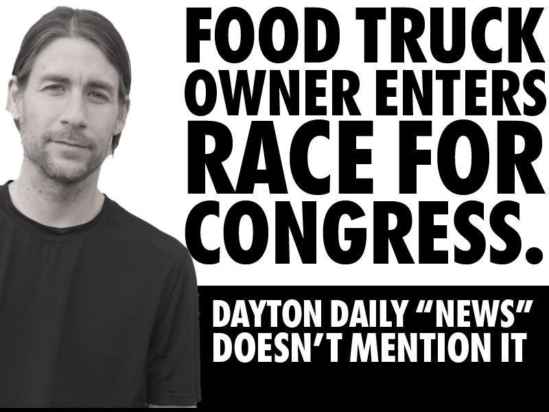 Michael Harbaugh gets on Ballot for OH-10 congress, Dayton Daily News doesn't mention it