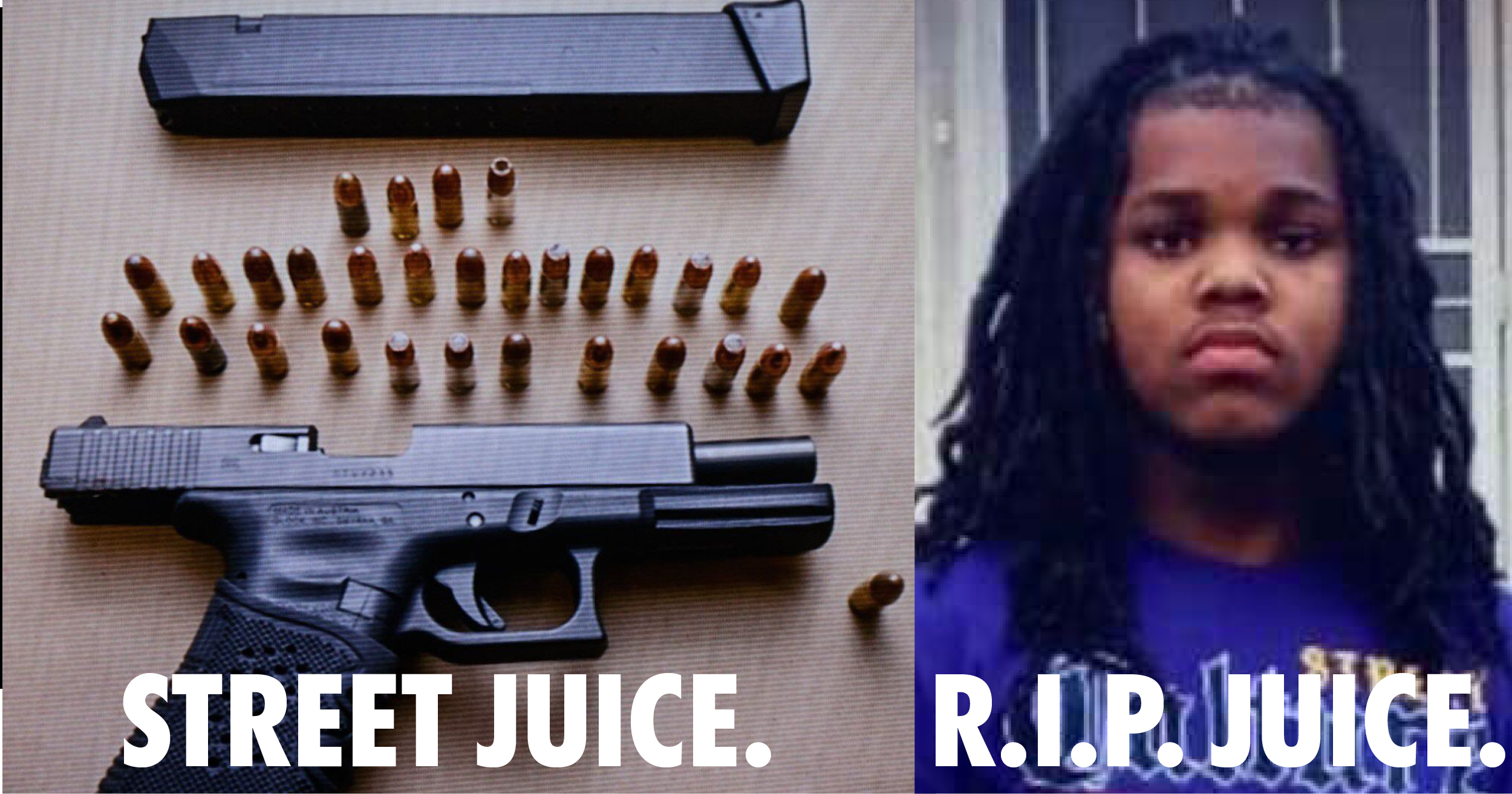 Full auto Glock. Brian "Big Juice" Moody RIP