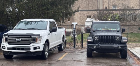 New Blink EV Chargins Station at Lohrey center